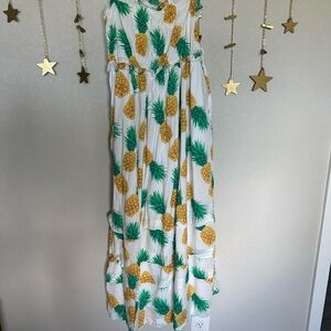 J. Crew Pineapple Print Sundress